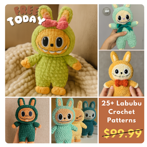 25+ Labubu Crochet Patterns (Free Today)