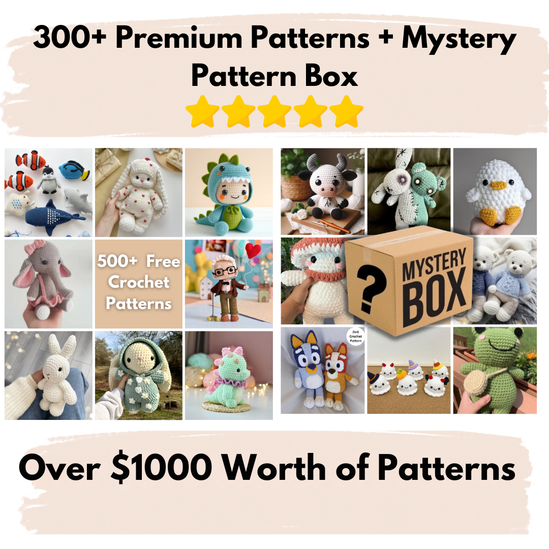 300+ Amigurumi Patterns (FREE TODAY)